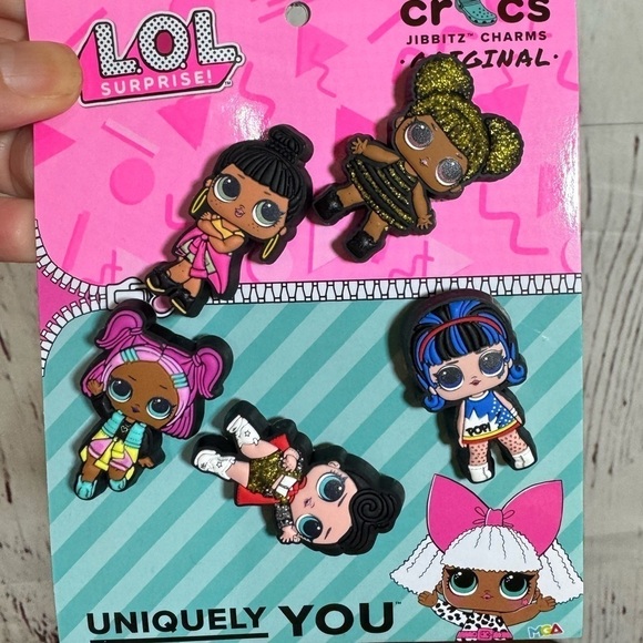 L.O.L. Surprise! X Crocs Jibbitz Shoe Charms - Multicolor - Picture 1 of 9